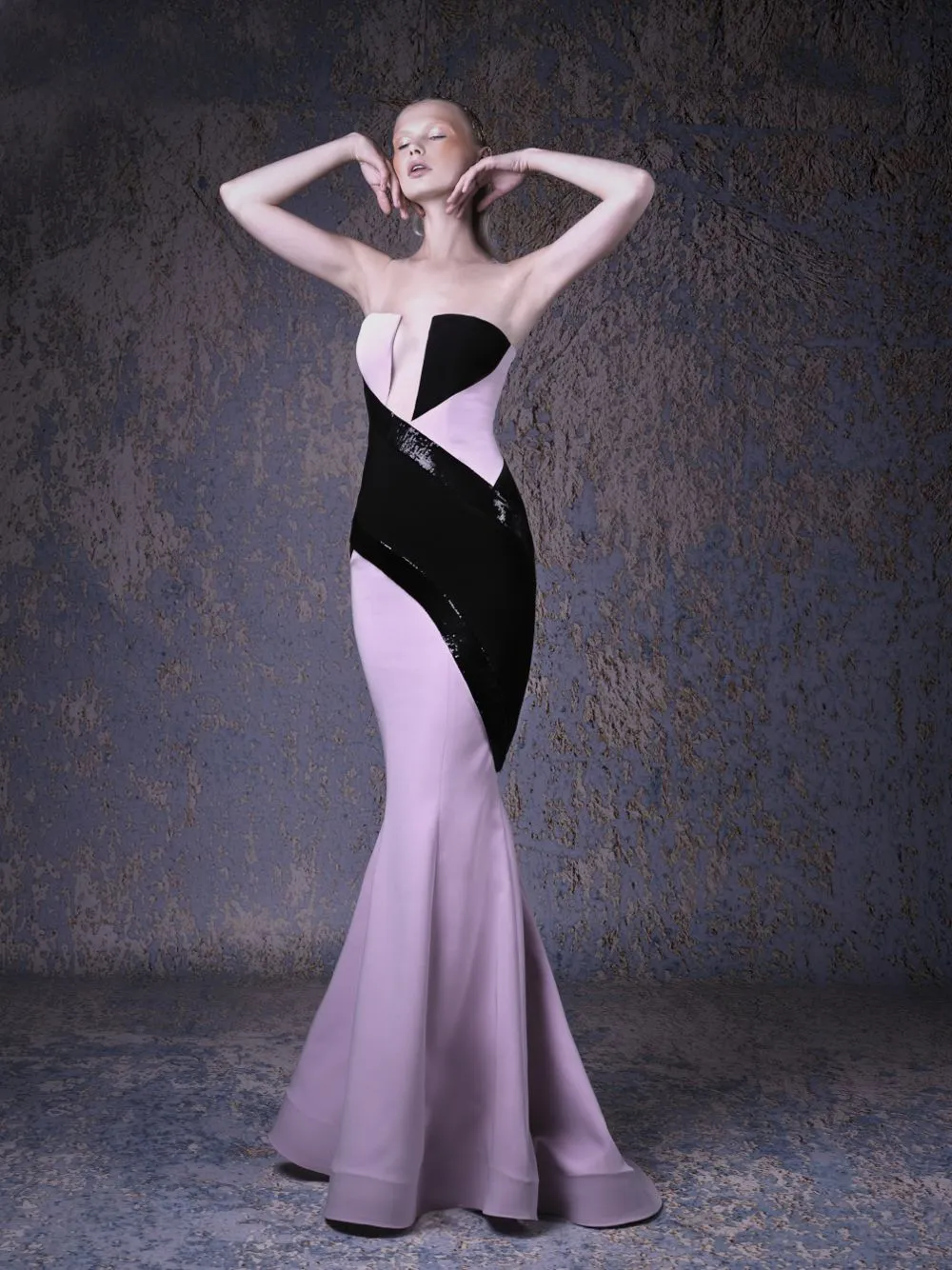ASYMMETRIC MERMAID DRESS