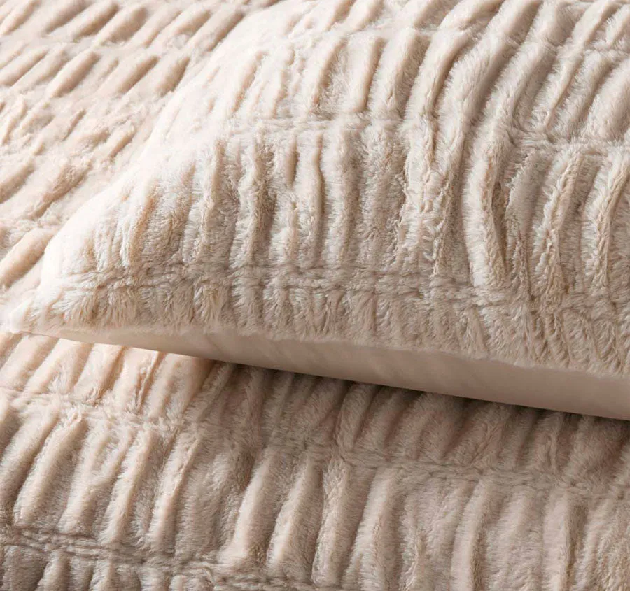 Aurora Quilt Cover Set Range Natural