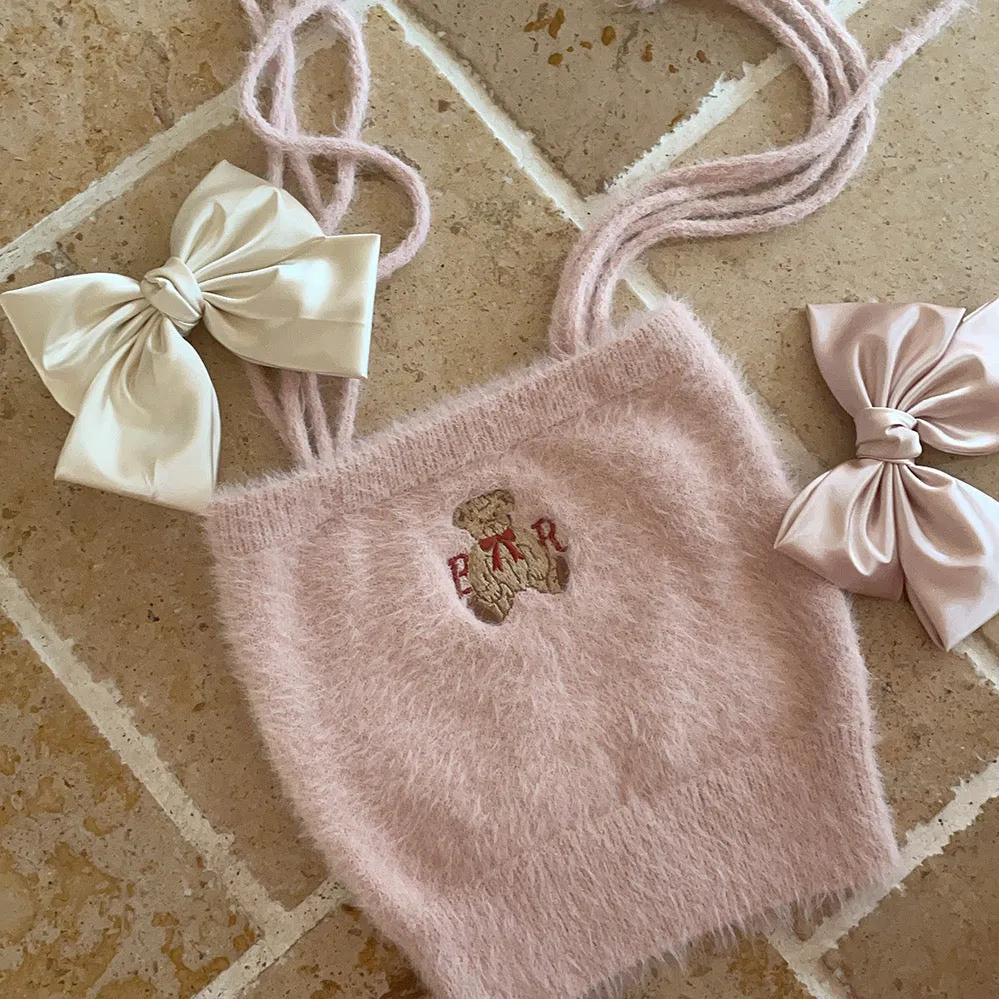 [Basic] Bear and you faux fur top