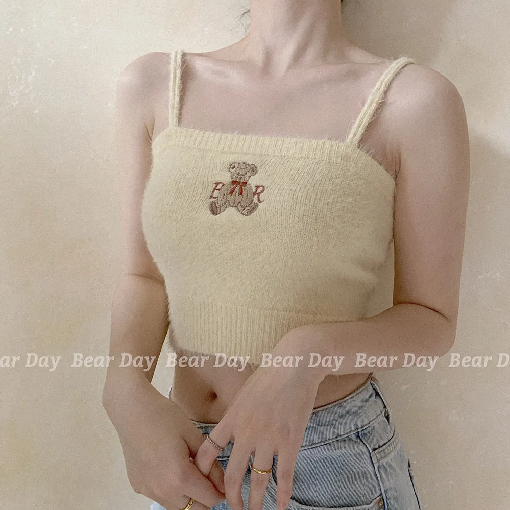 [Basic] Bear and you faux fur top