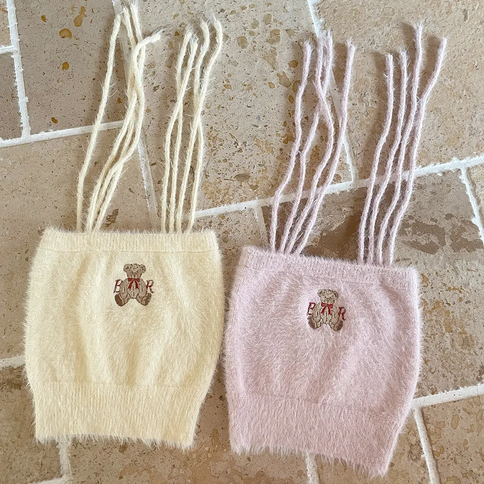 [Basic] Bear and you faux fur top