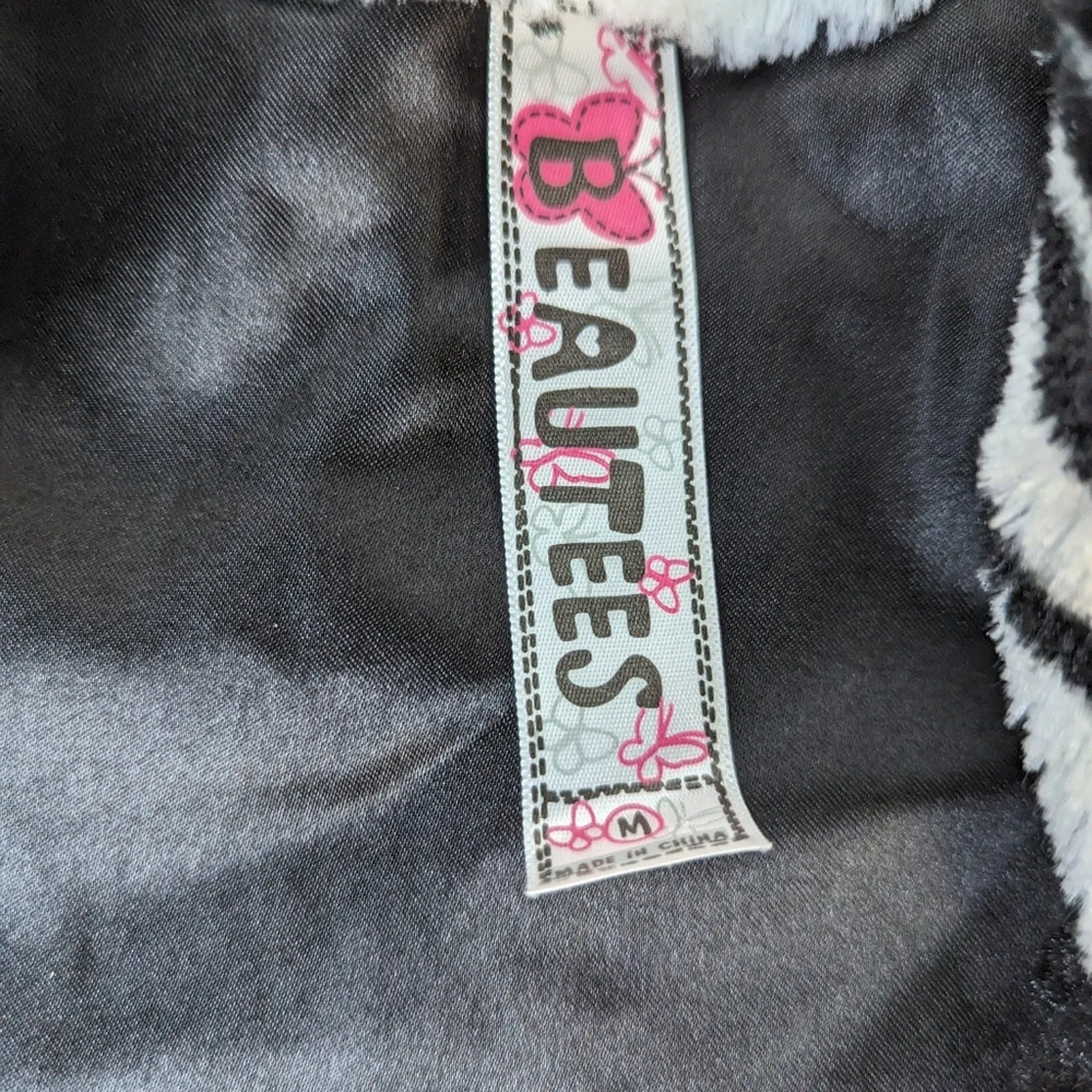 Beautees Faux Fur Girls Vest / Medium