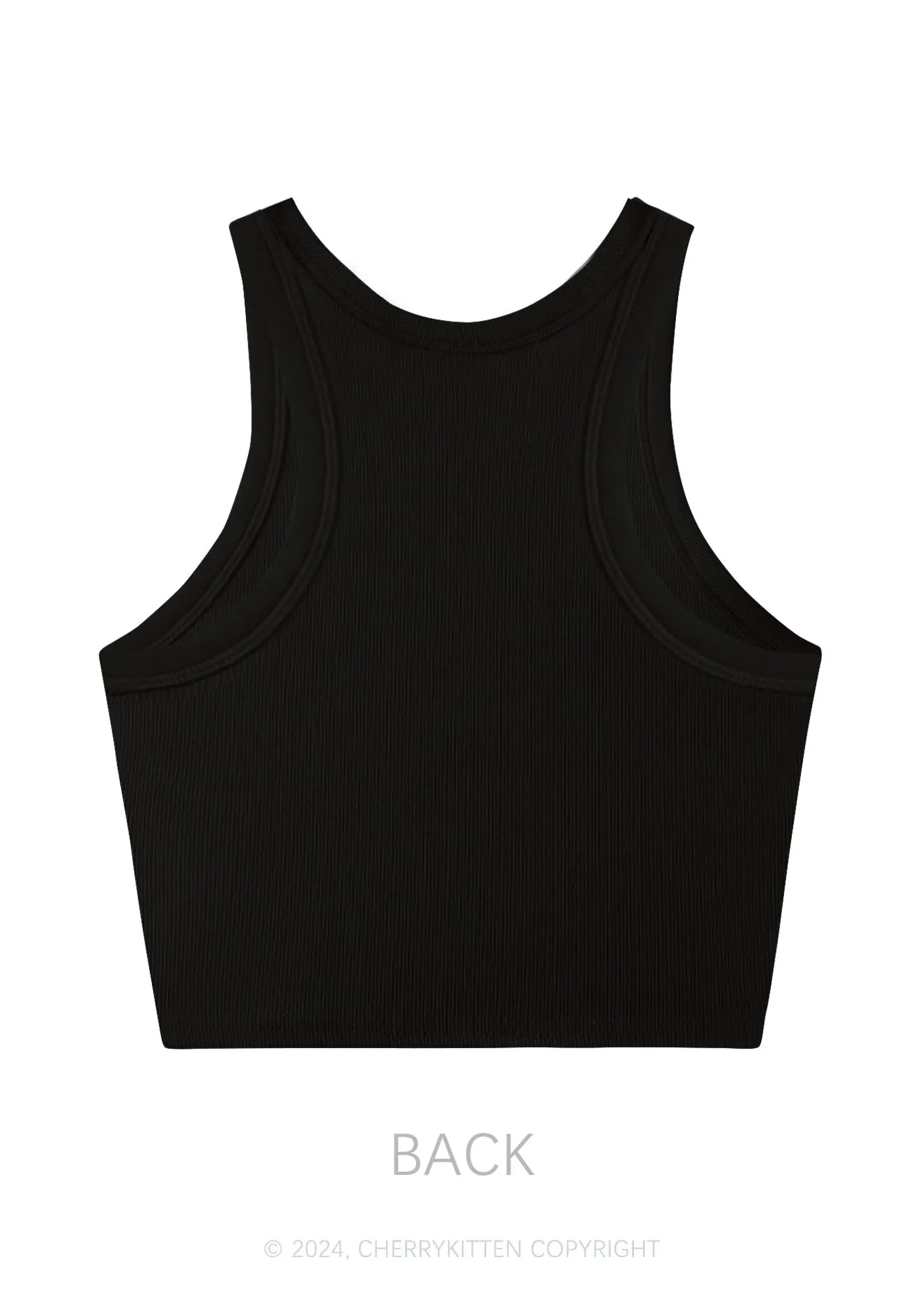 Business Development Y2K Crop Tank Top Cherrykitten