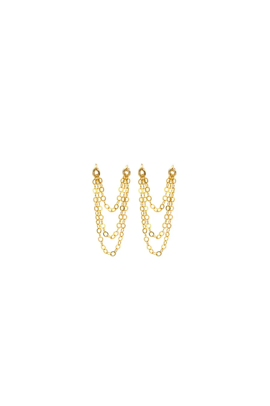 Cascade Earrings ~ Gold Filled