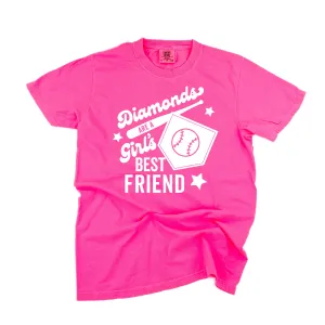 Diamonds are a Girls Best Friend - SHORT SLEEVE COMFORT COLORS TEE