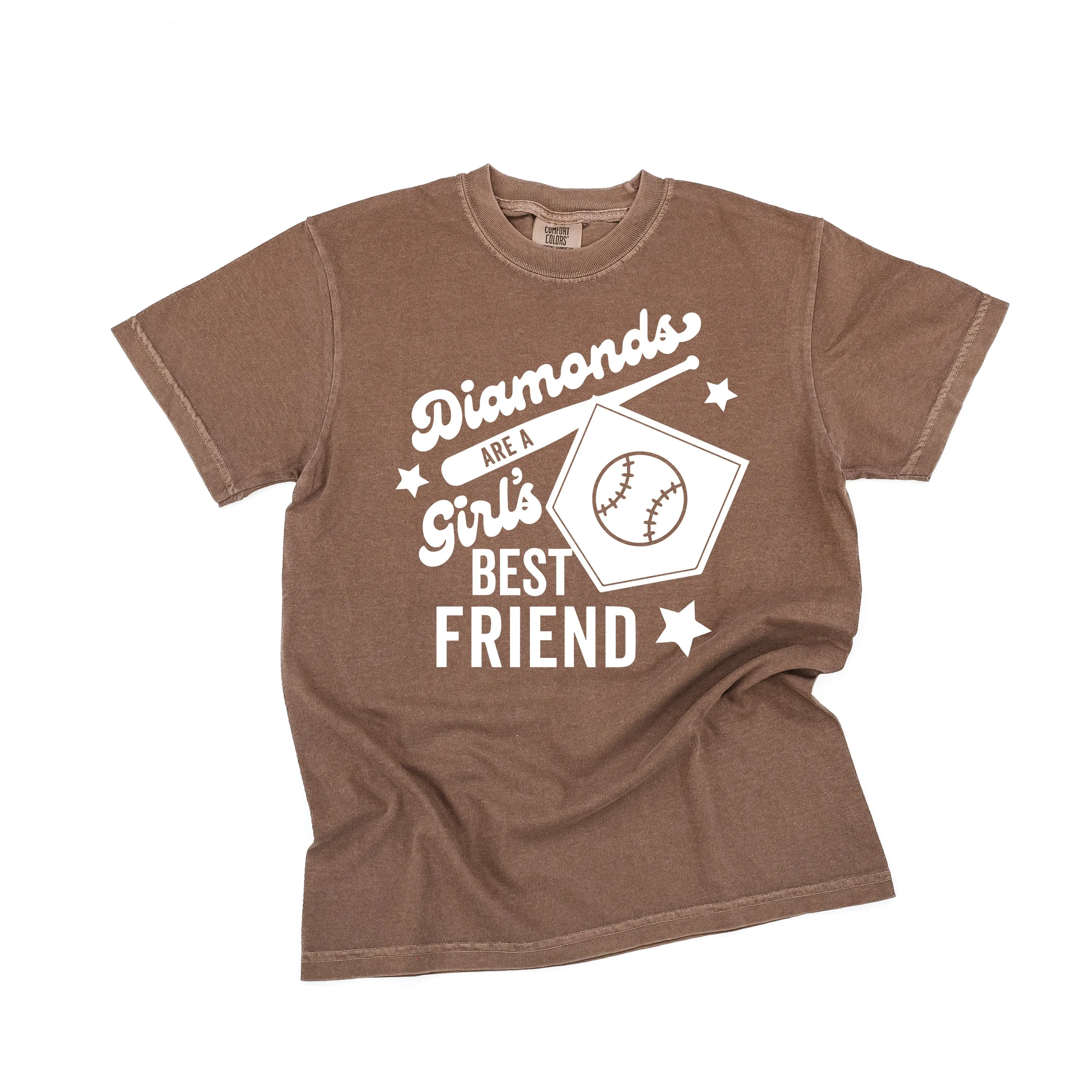 Diamonds are a Girls Best Friend - SHORT SLEEVE COMFORT COLORS TEE