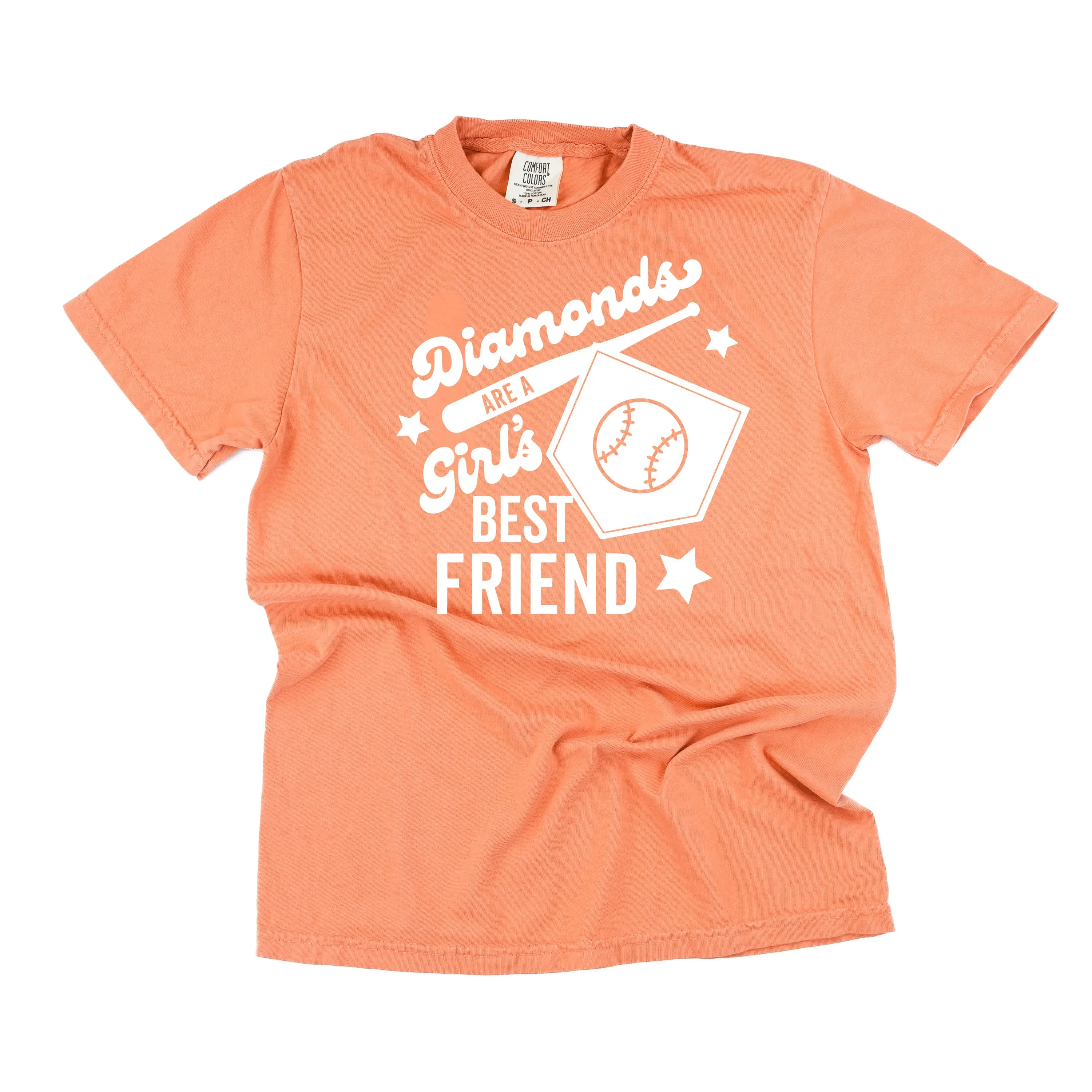 Diamonds are a Girls Best Friend - SHORT SLEEVE COMFORT COLORS TEE