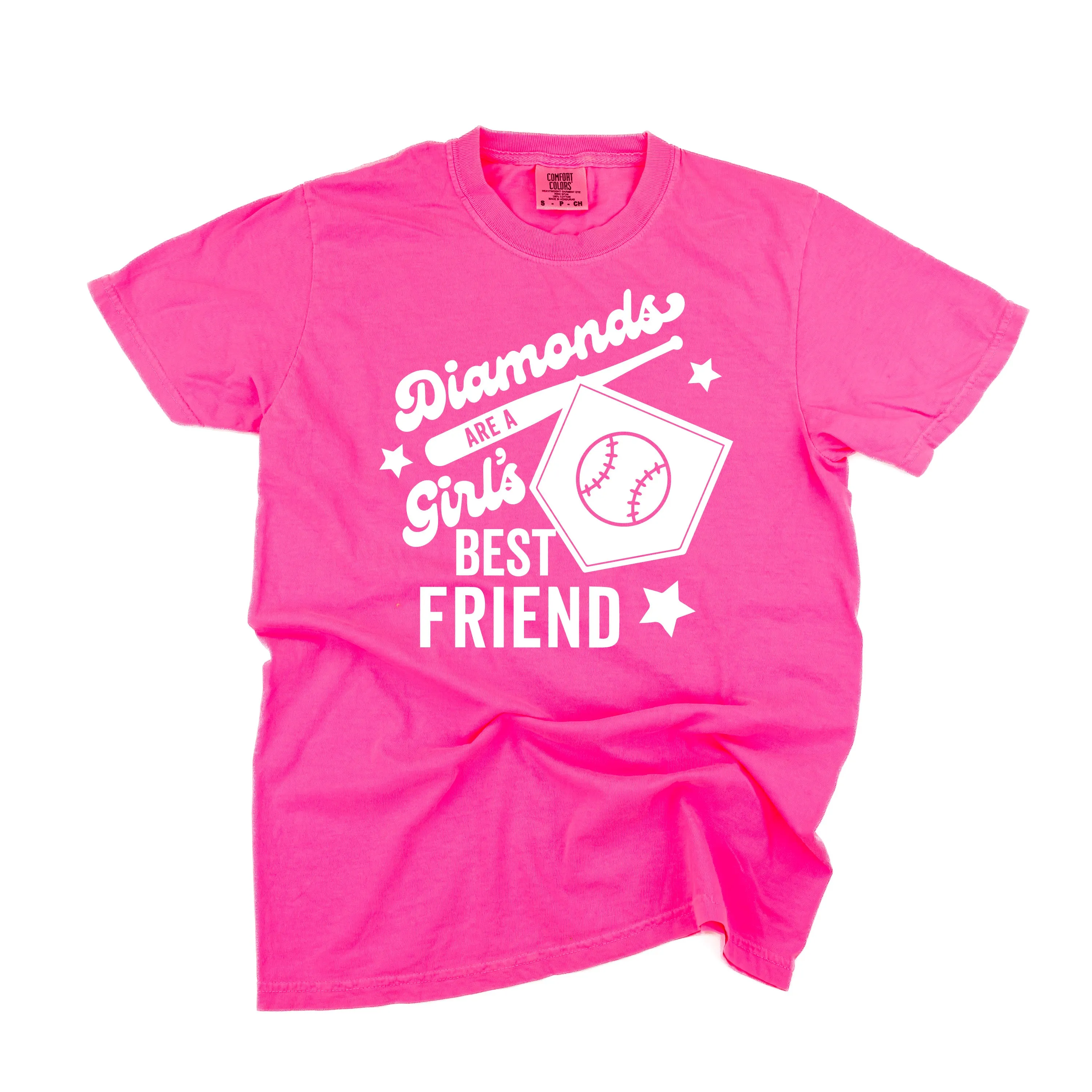 Diamonds are a Girls Best Friend - SHORT SLEEVE COMFORT COLORS TEE