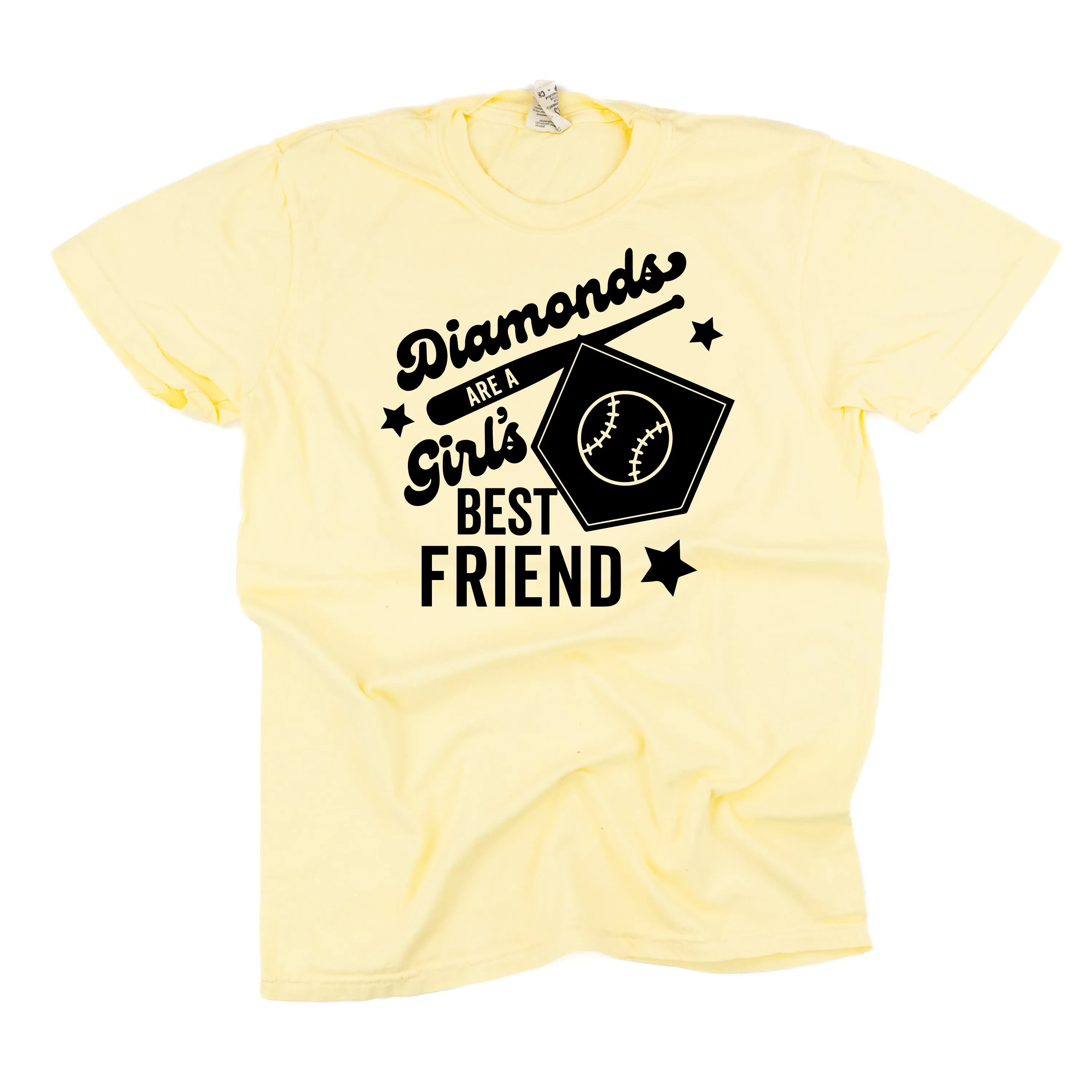 Diamonds are a Girls Best Friend - SHORT SLEEVE COMFORT COLORS TEE