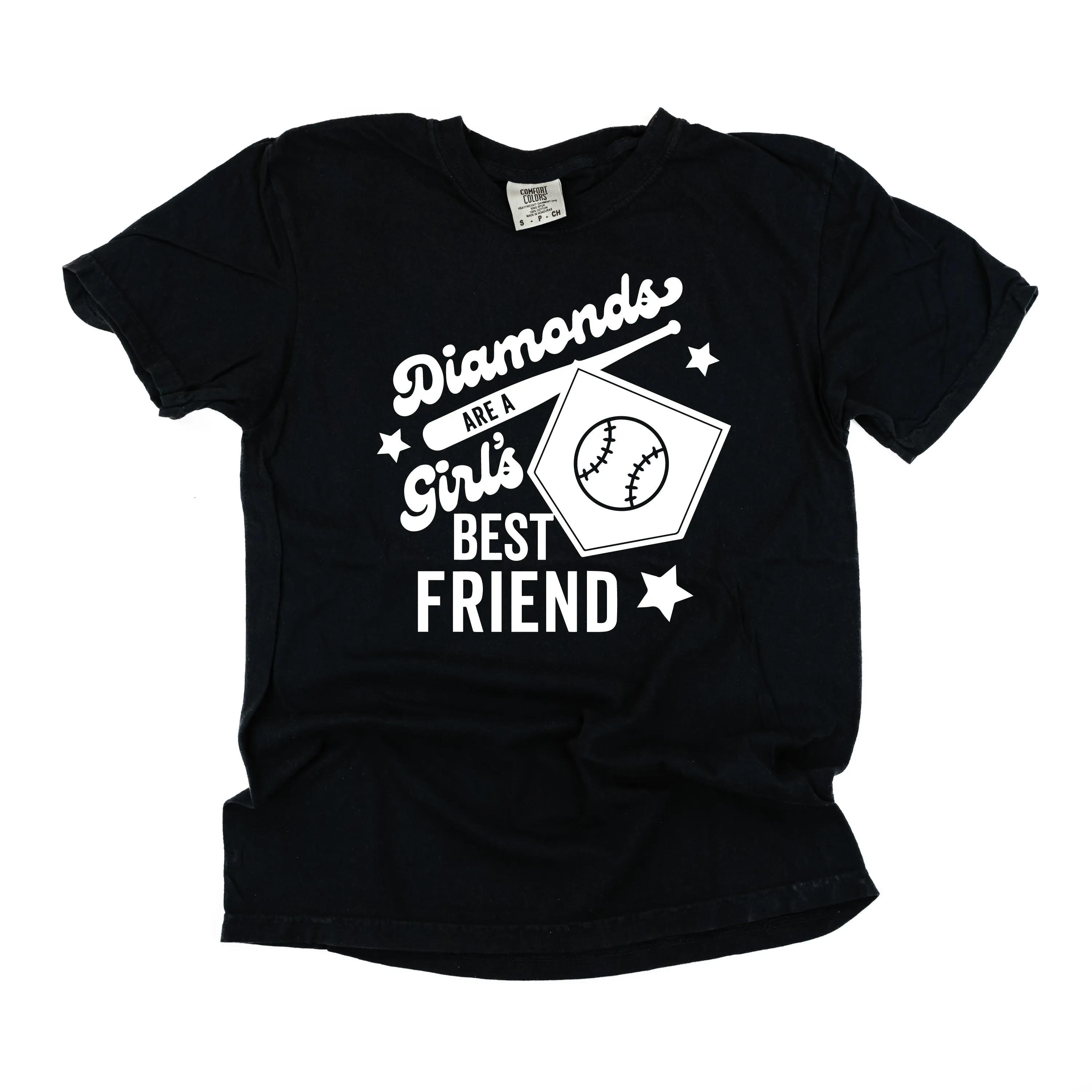 Diamonds are a Girls Best Friend - SHORT SLEEVE COMFORT COLORS TEE