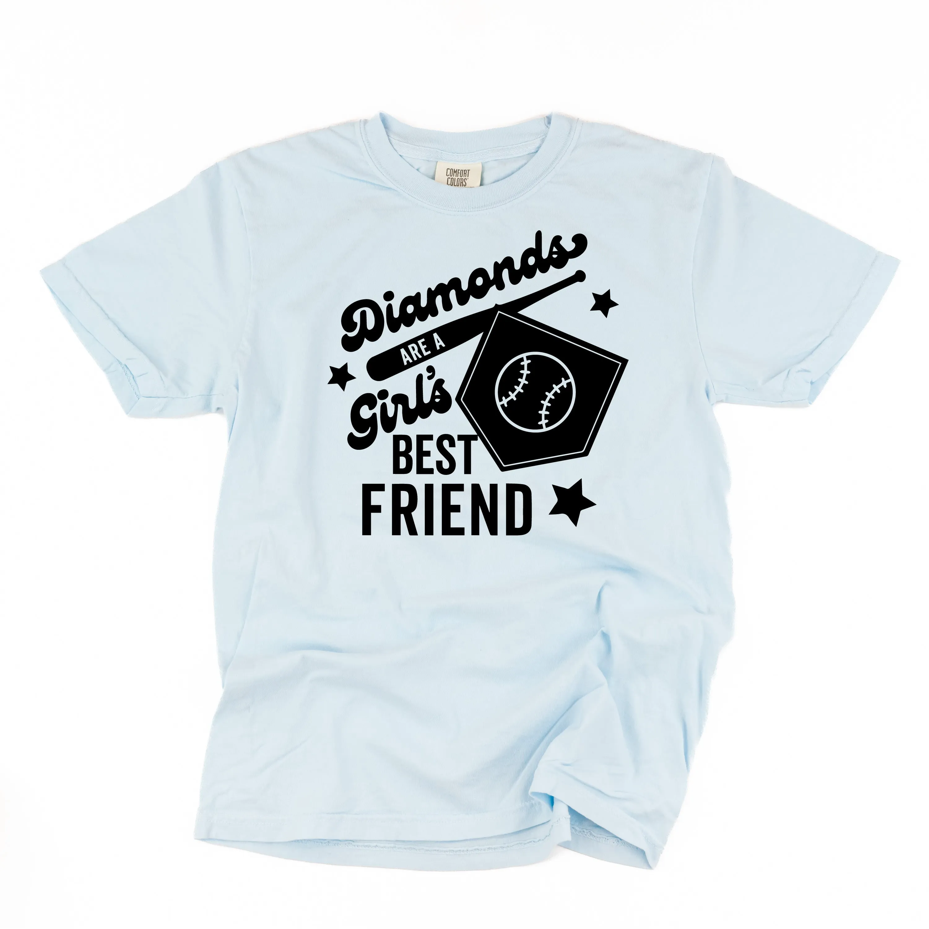Diamonds are a Girls Best Friend - SHORT SLEEVE COMFORT COLORS TEE