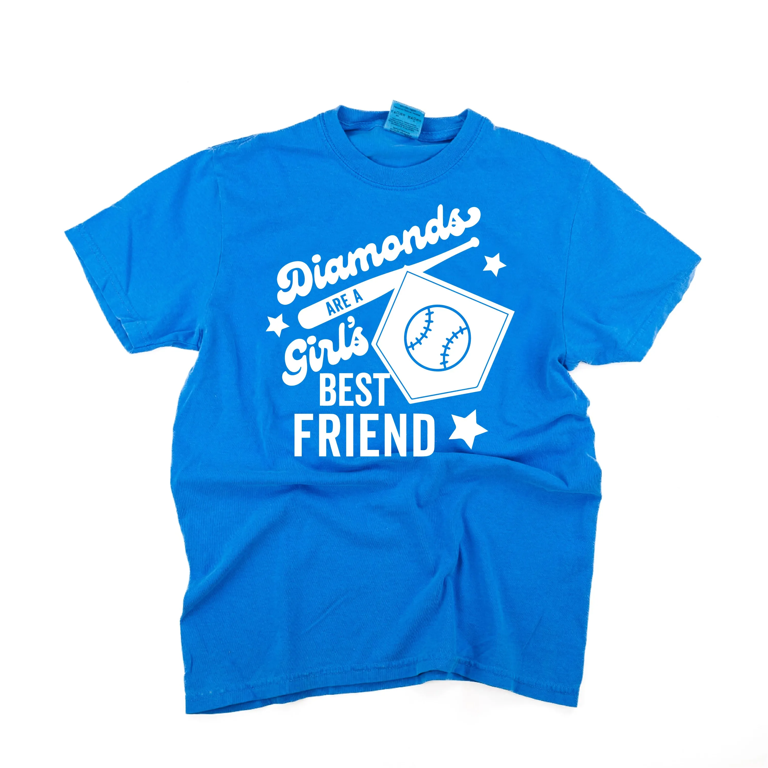 Diamonds are a Girls Best Friend - SHORT SLEEVE COMFORT COLORS TEE