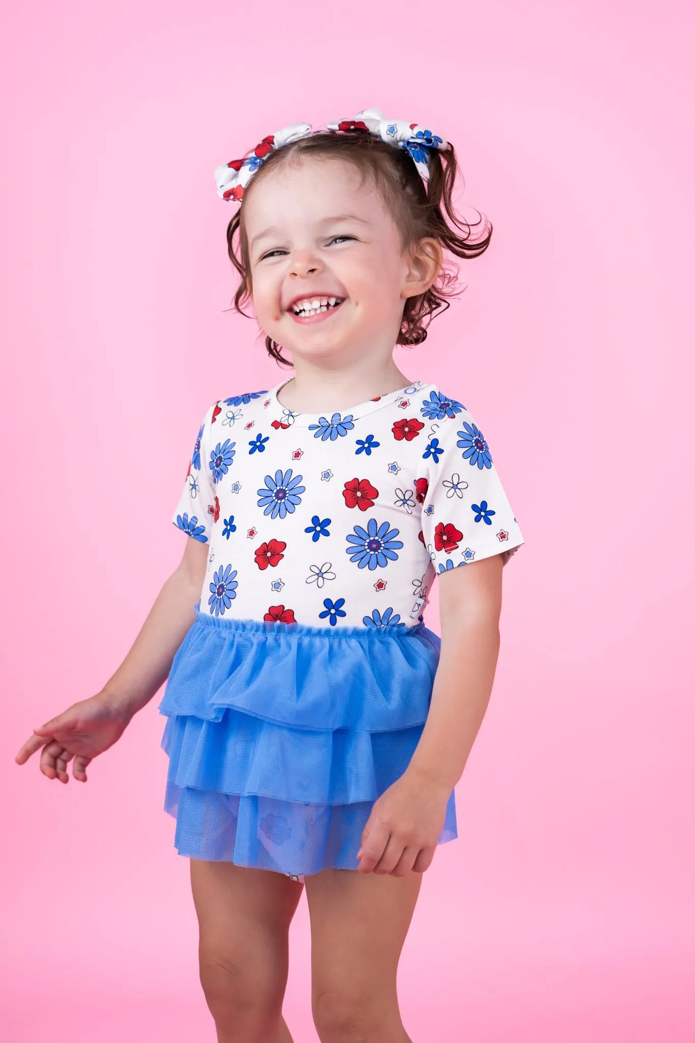 Exclusive Freedom Blooms Dream Tutu Bodysuit Dress