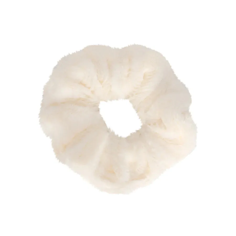 FAUX FUR SCRUNCHIES BUNDLE OF 6