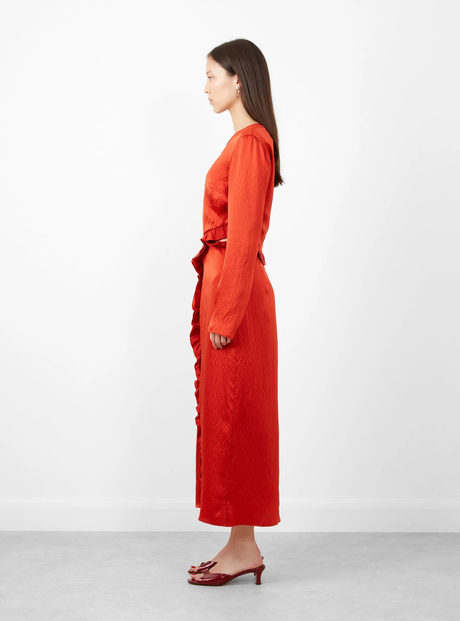 Fontes Dress Tomato