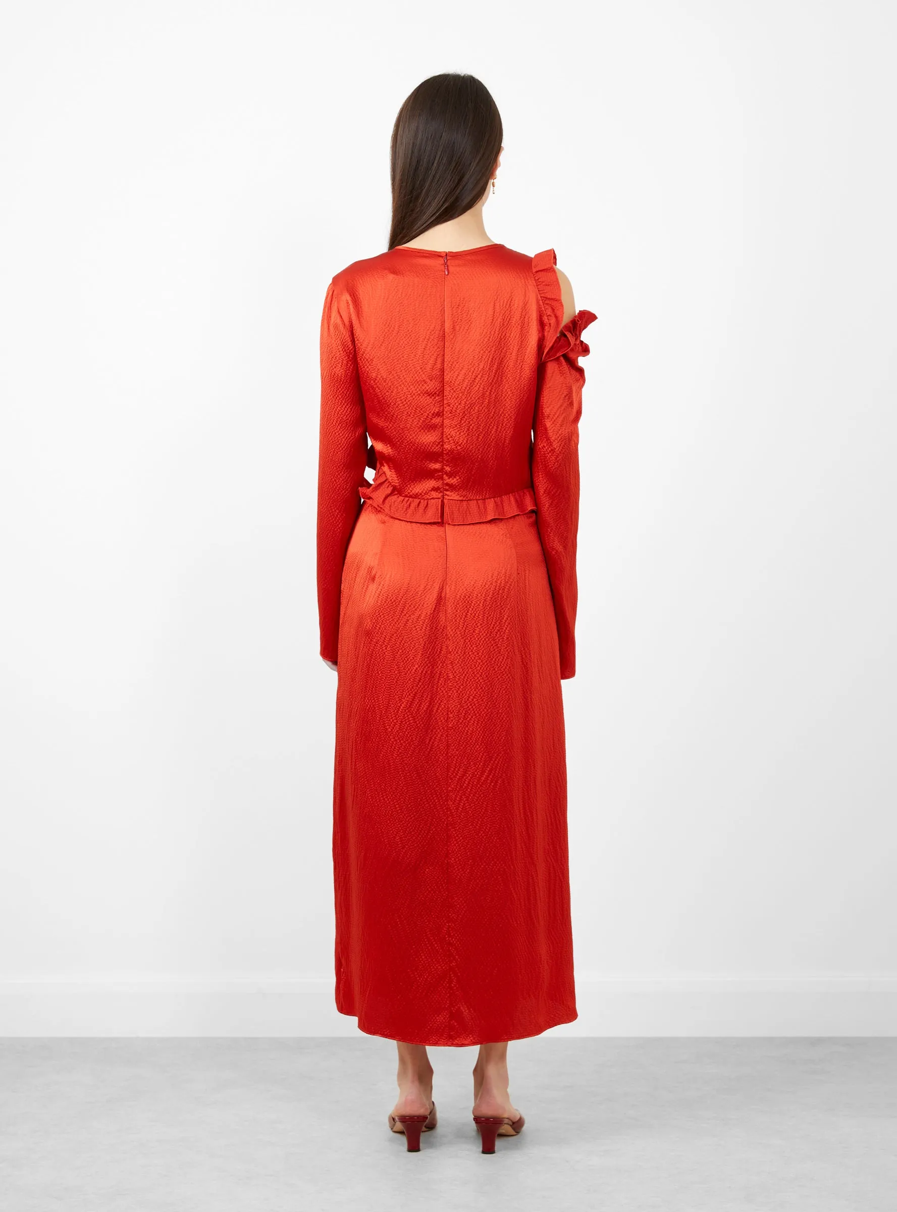 Fontes Dress Tomato