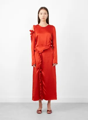 Fontes Dress Tomato