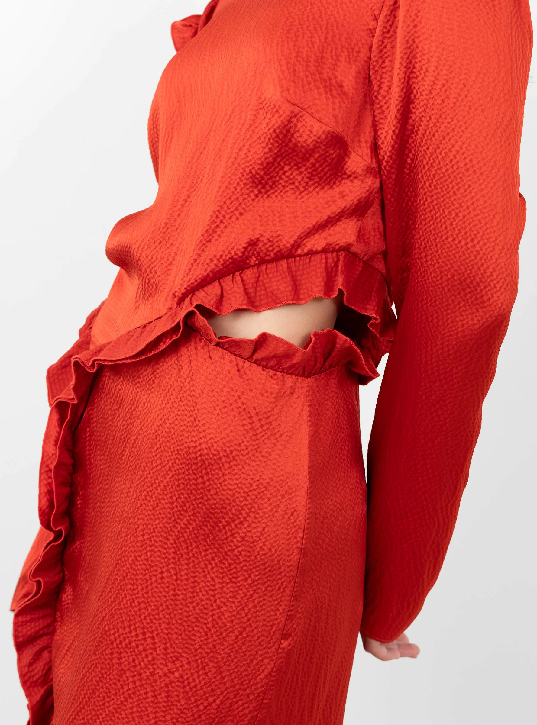 Fontes Dress Tomato