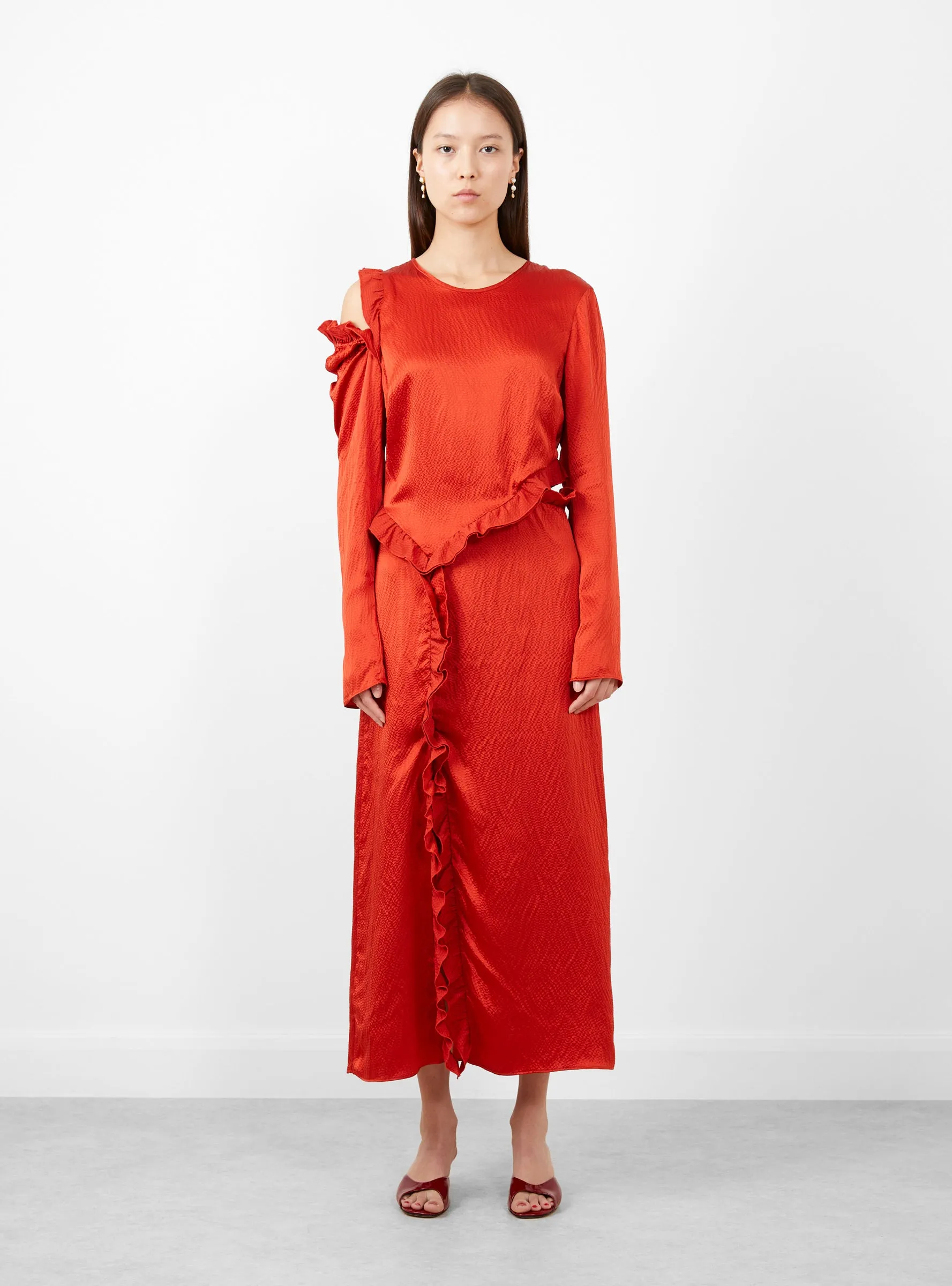 Fontes Dress Tomato