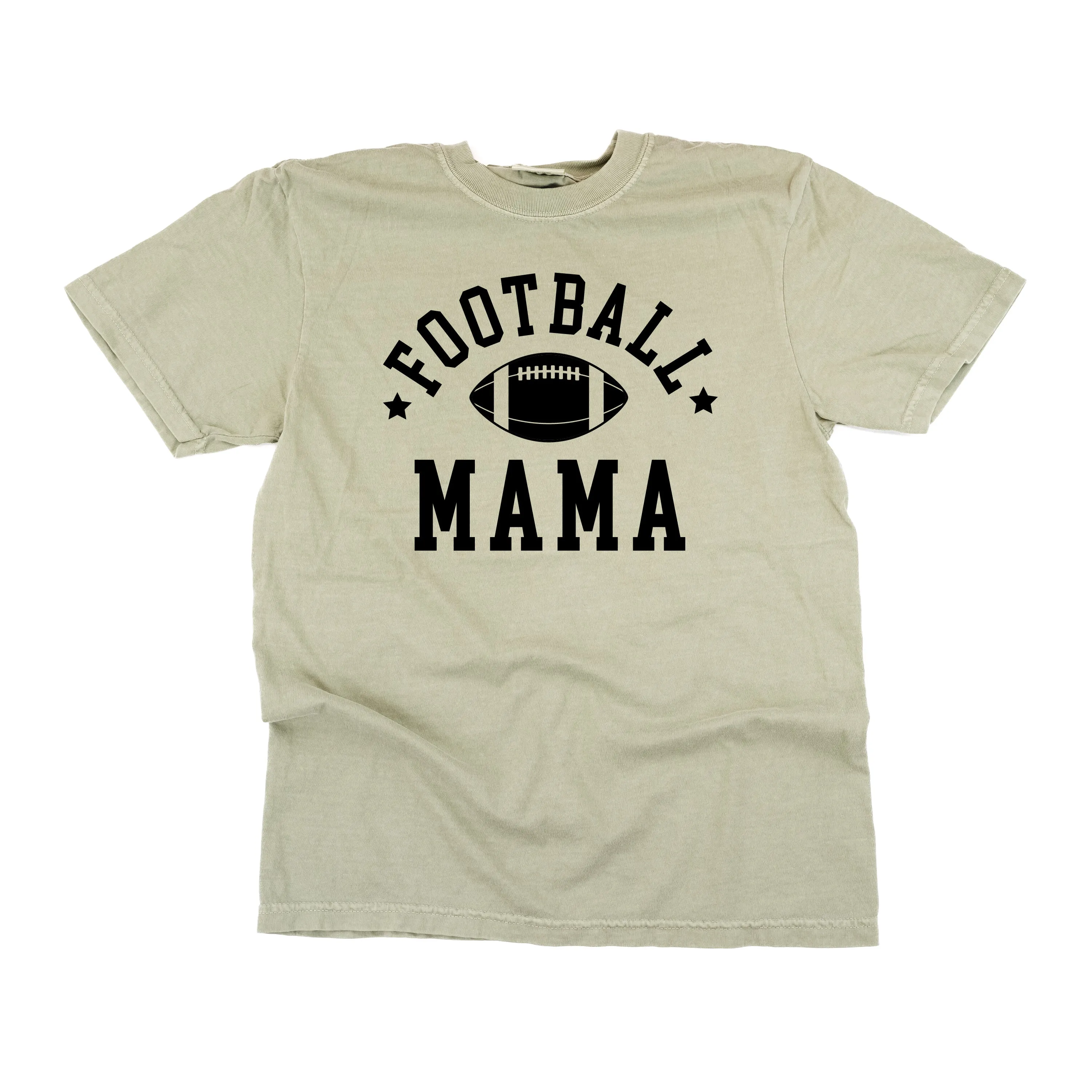 Football Mama (Stars) - SHORT SLEEVE COMFORT COLORS TEE