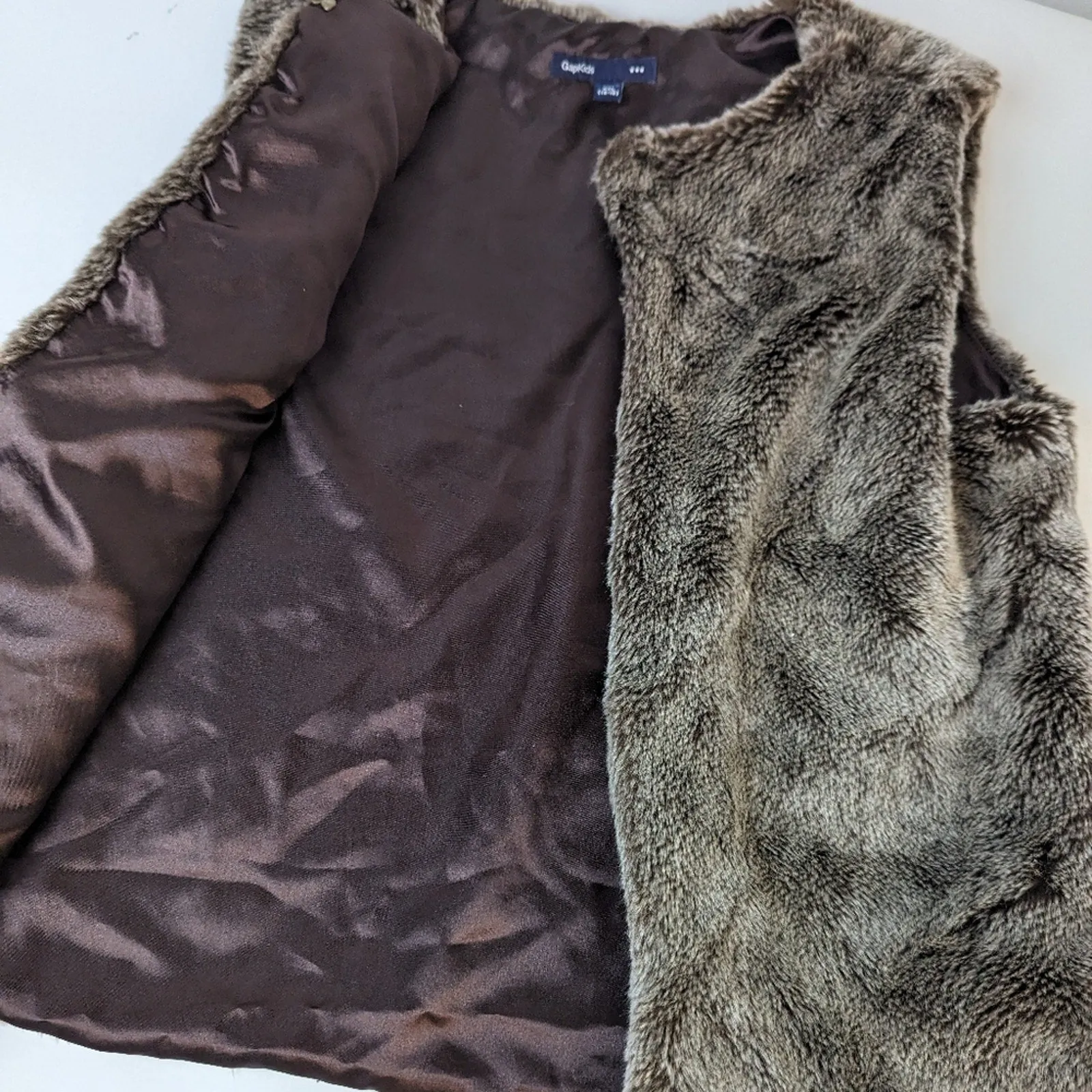 GapKids Faux Fur Vest - XXL
