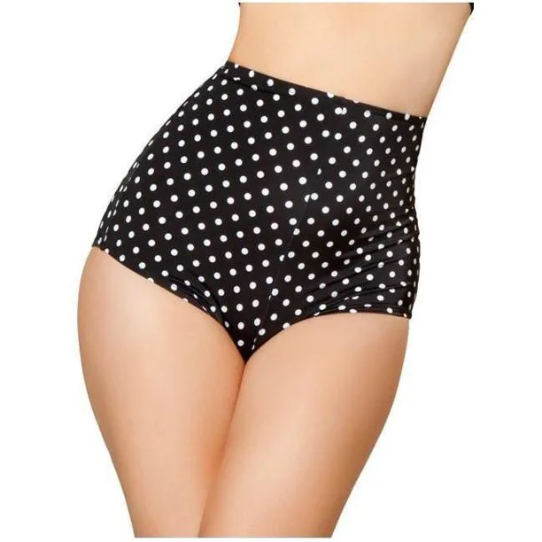 High Waisted Polka Dot Pin-Up Girl Shorts