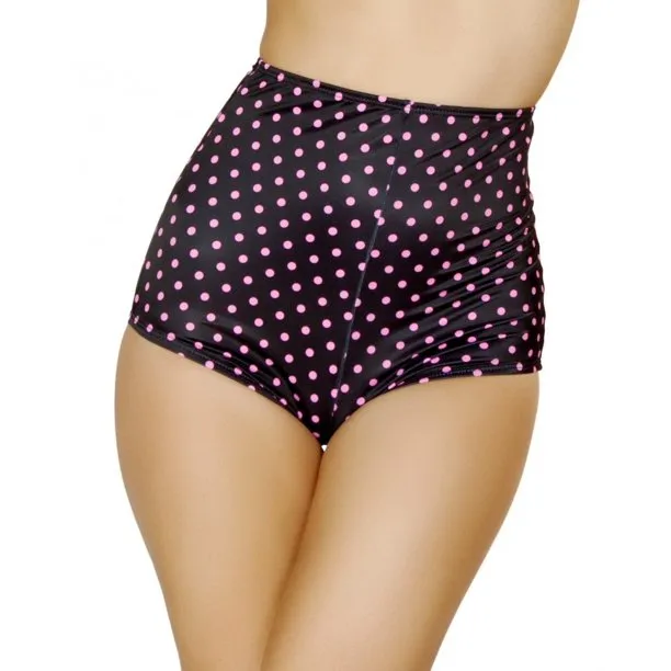 High Waisted Polka Dot Pin-Up Girl Shorts