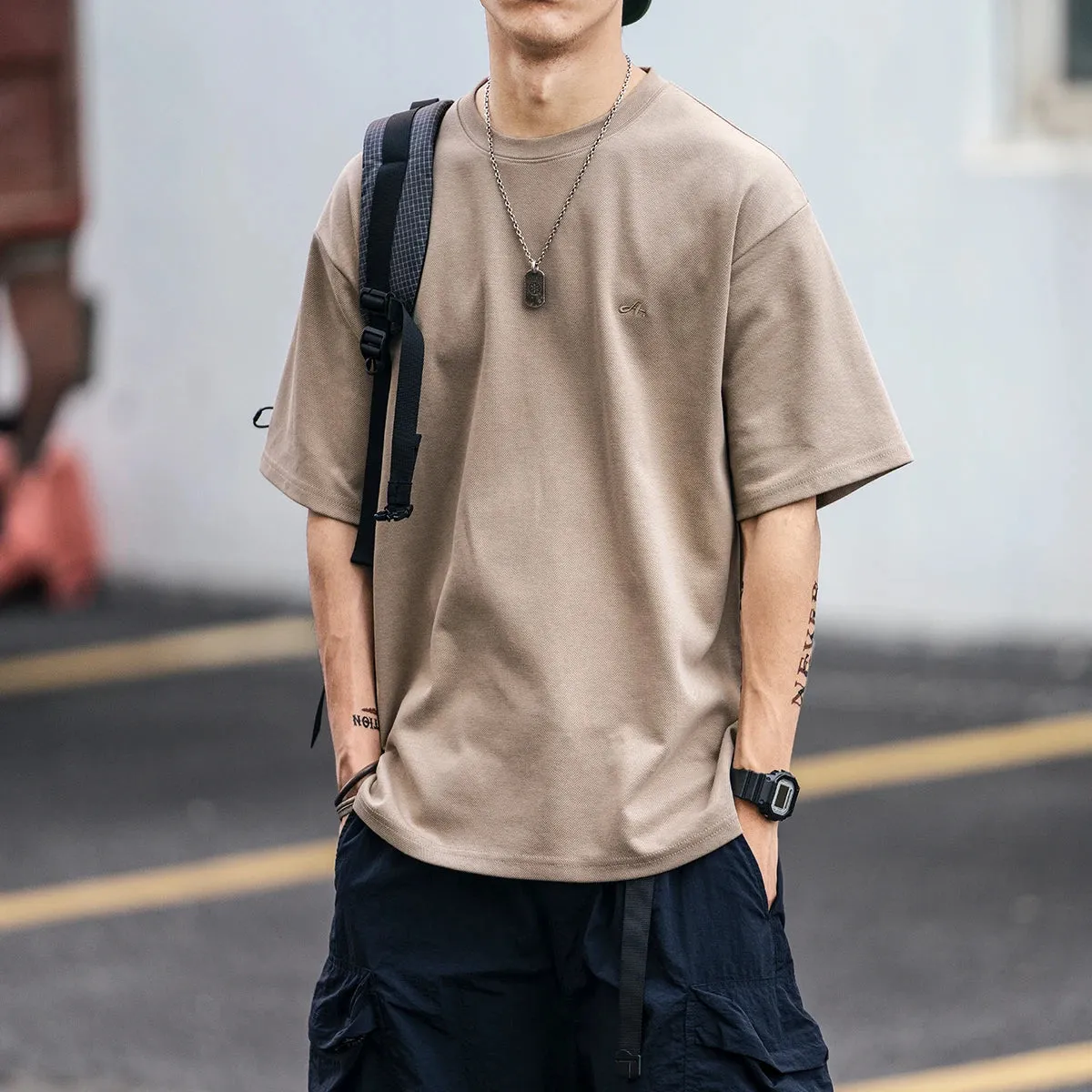 Japanese Streetwear High Quality Oversized T-Shirts - Short Sleeve Tops