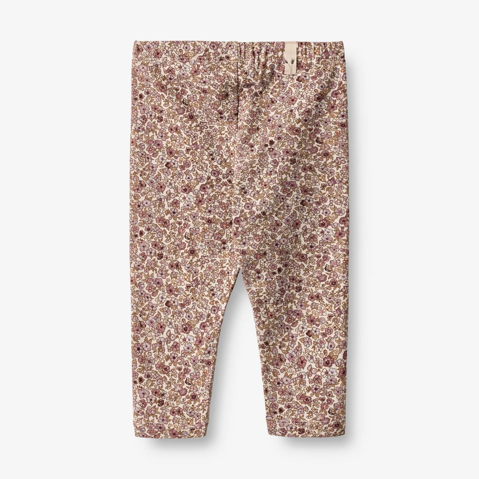 Jersey Leggings Jules | Baby - grey rose flowers