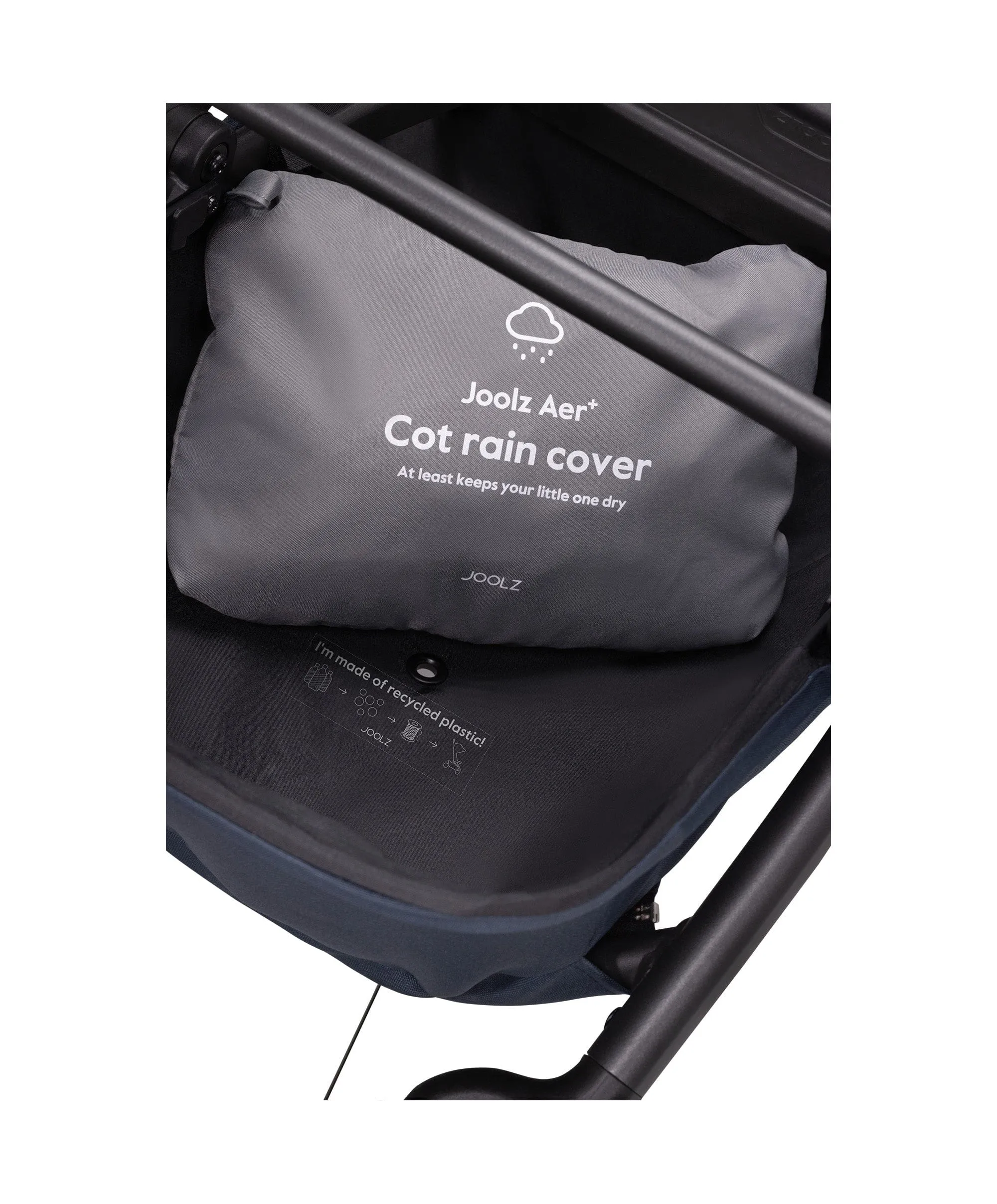 Joolz Aer  Cot rain cover in Grey