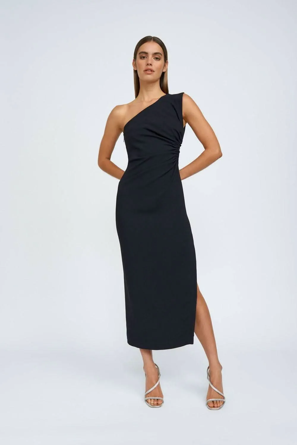 Mariella Asymmetric Midi Dress