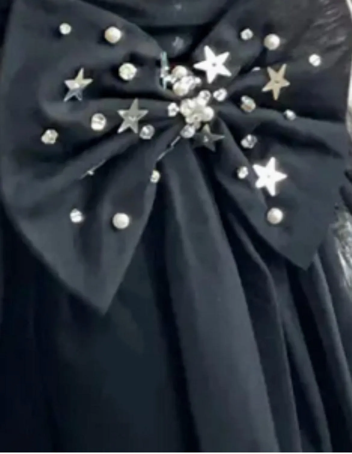 Midnight Star Tutu Dress and Bow Set