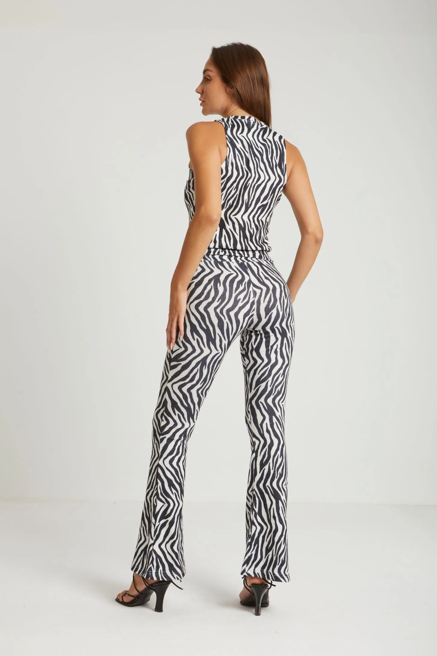 OUT AND ABOUT KNIT PANTS - BLACK