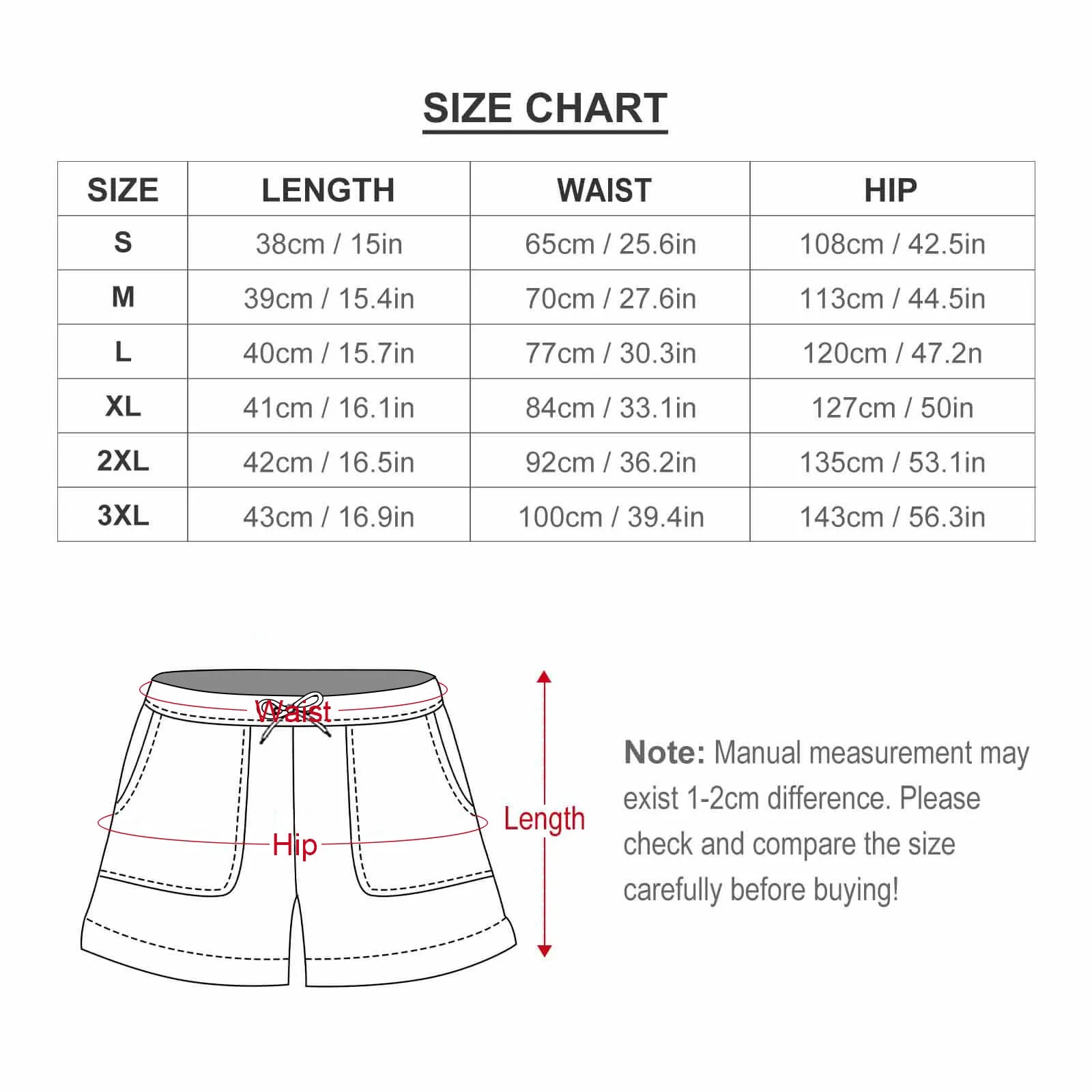 Park Map Women's High-Waisted Loose Shorts With Pockets