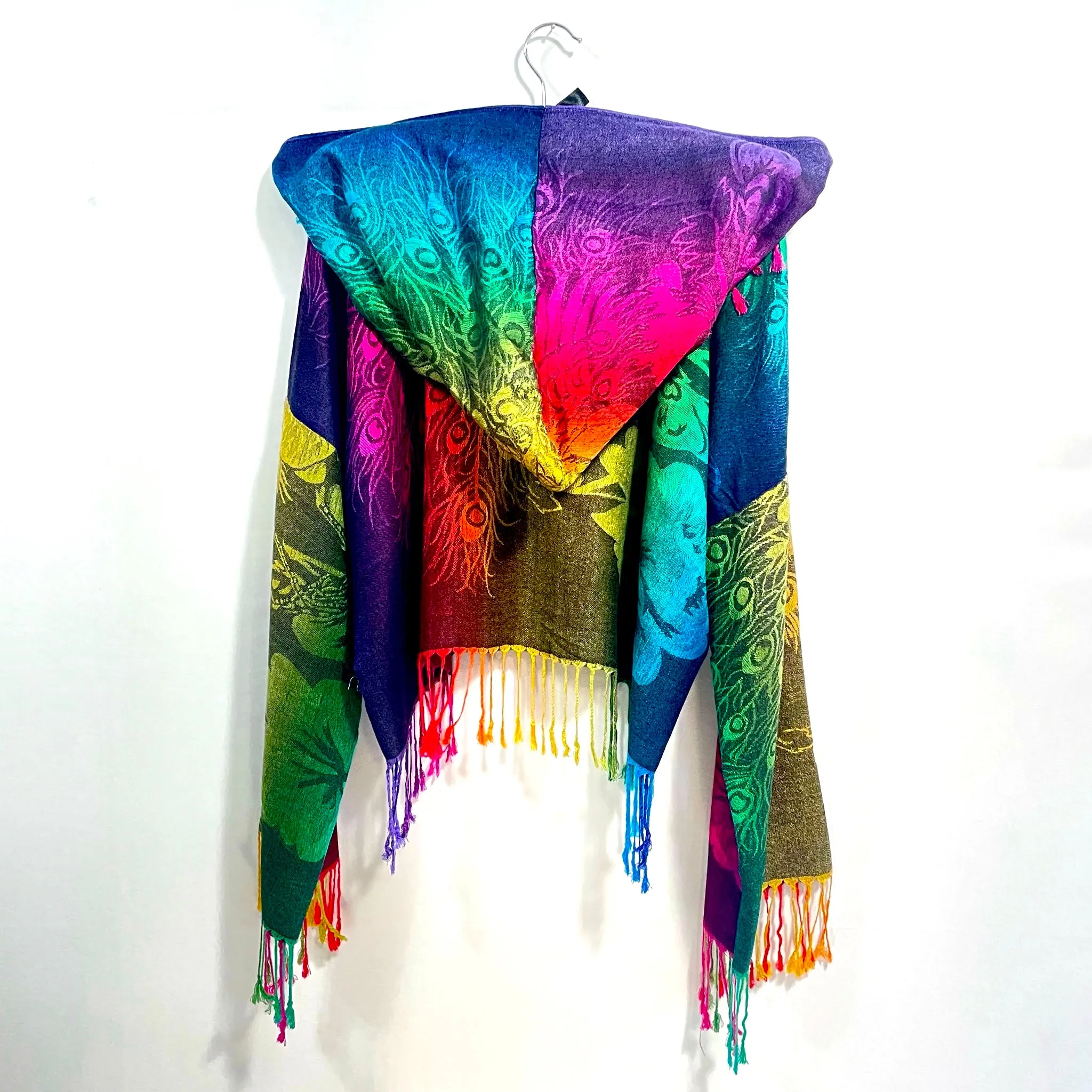 PASH LS CROP TOP - RainbowFeathers