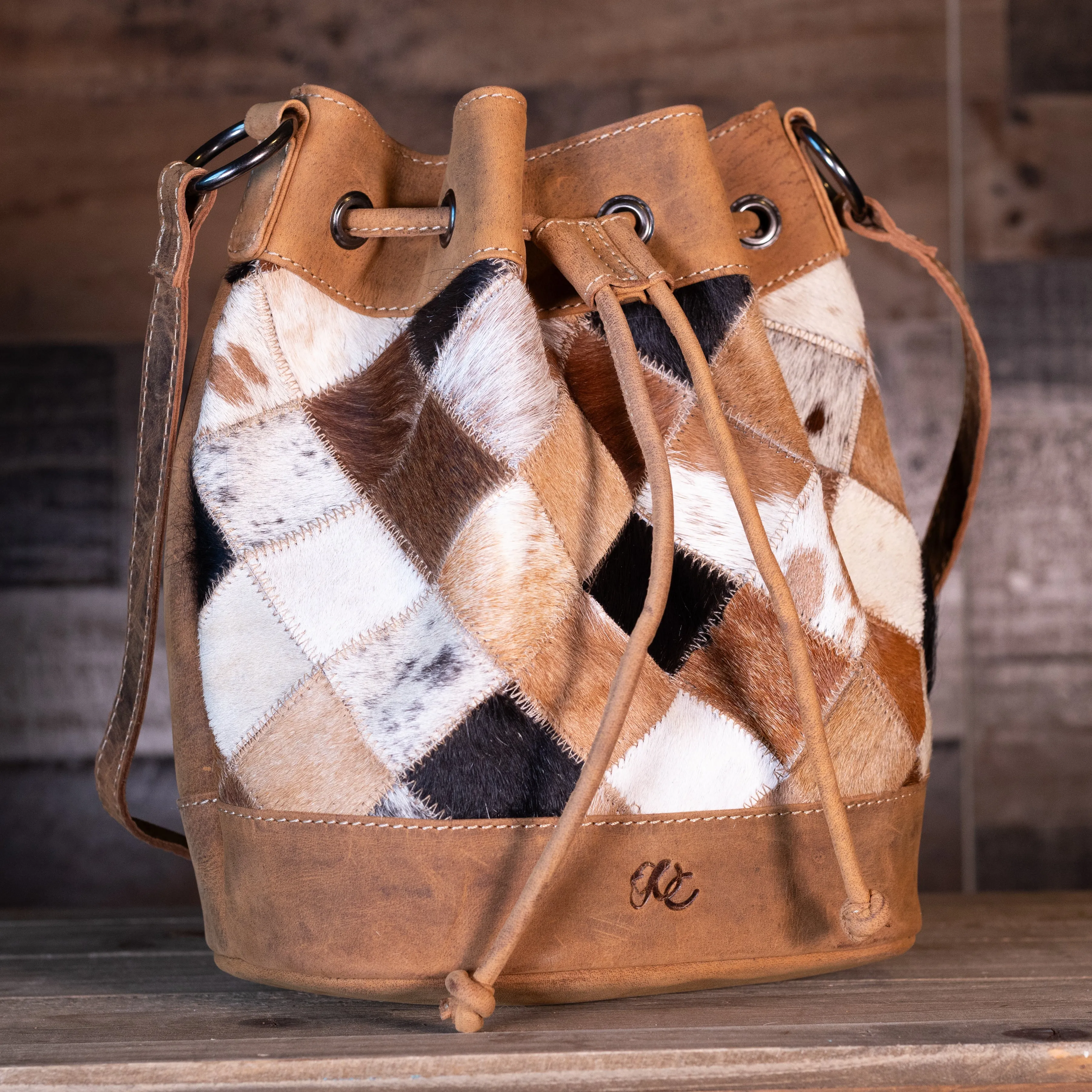 Patchwork Betty - CC Drawstring Bucket