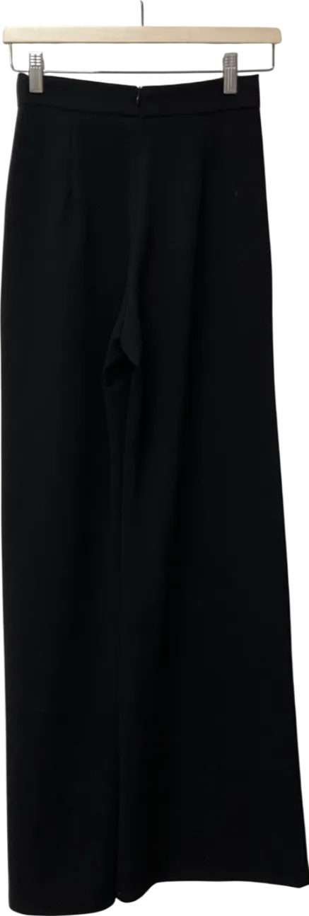 QUIZ Black Wide Leg Trousers UK 6