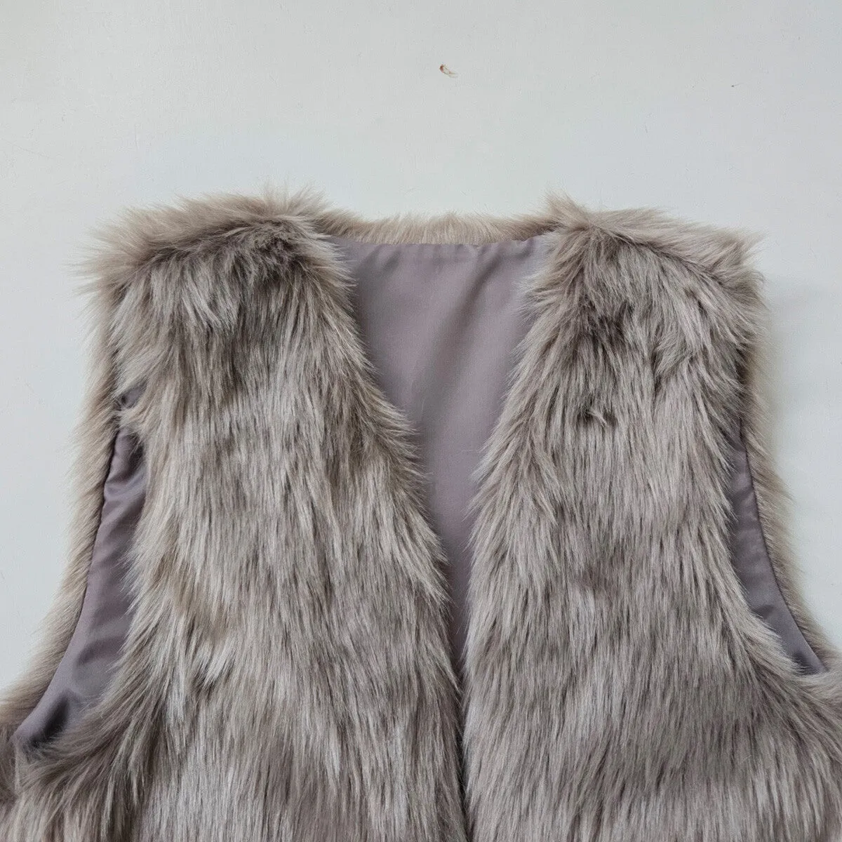 SATO | Long Faux Fur Vest