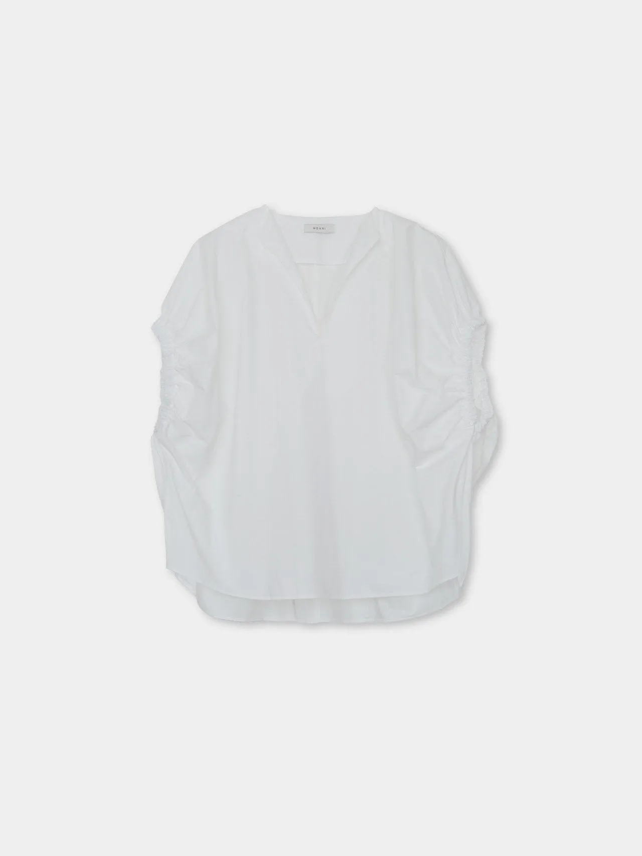SHIRRING OVERSIZED BLOUSE