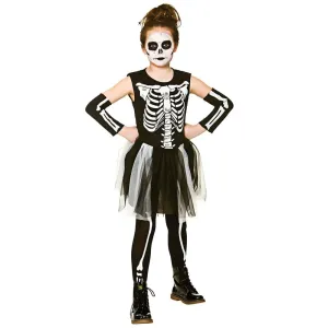 Skelebones Skeleton Halloween Kids Fancy Dress costume