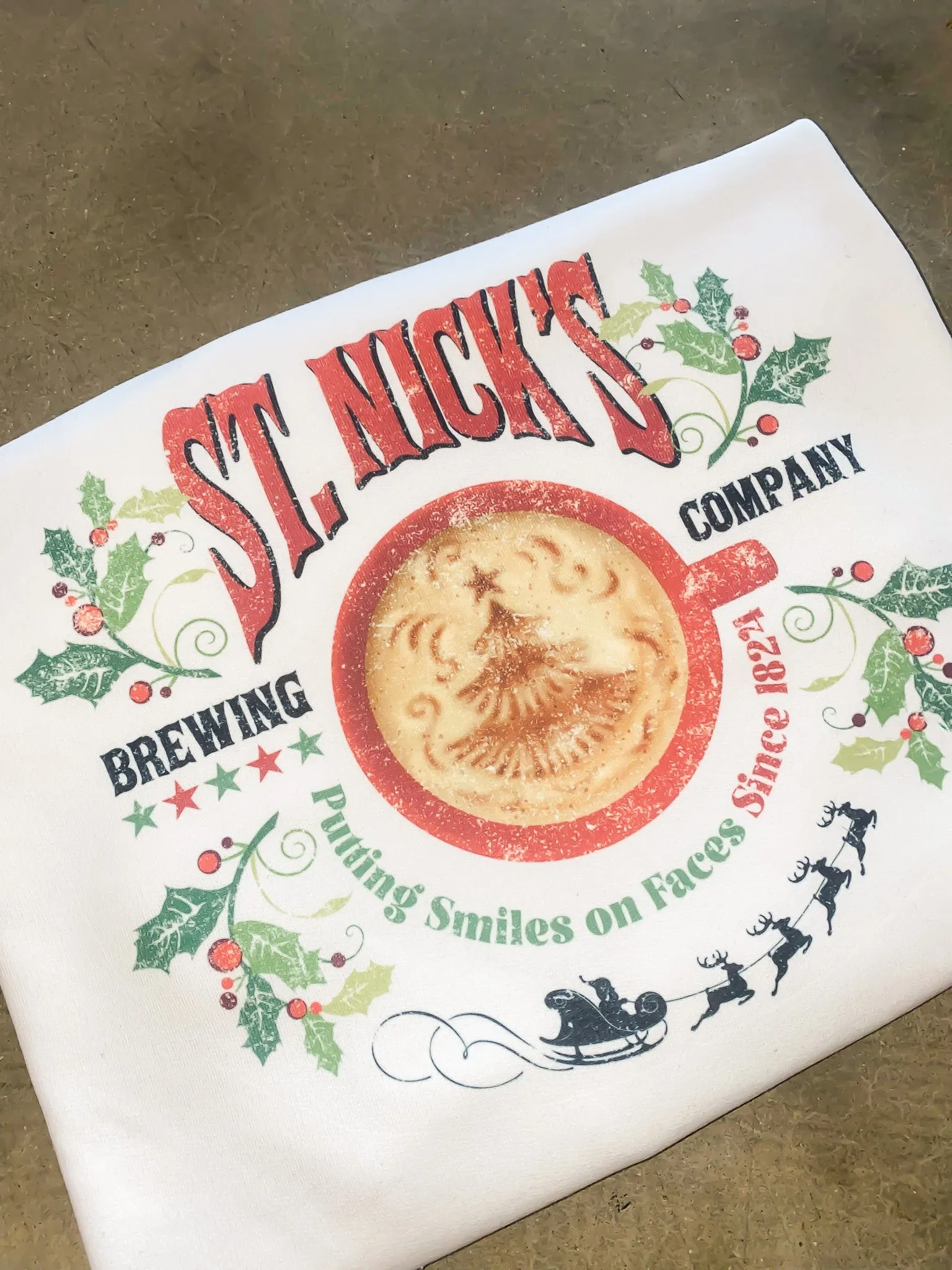 St Nick's Brewing Company Graphic Sweatshirt