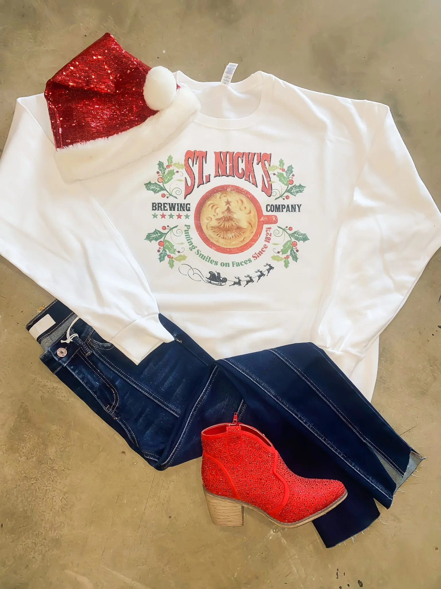 St Nick's Brewing Company Graphic Sweatshirt