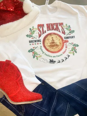 St Nick's Brewing Company Graphic Sweatshirt