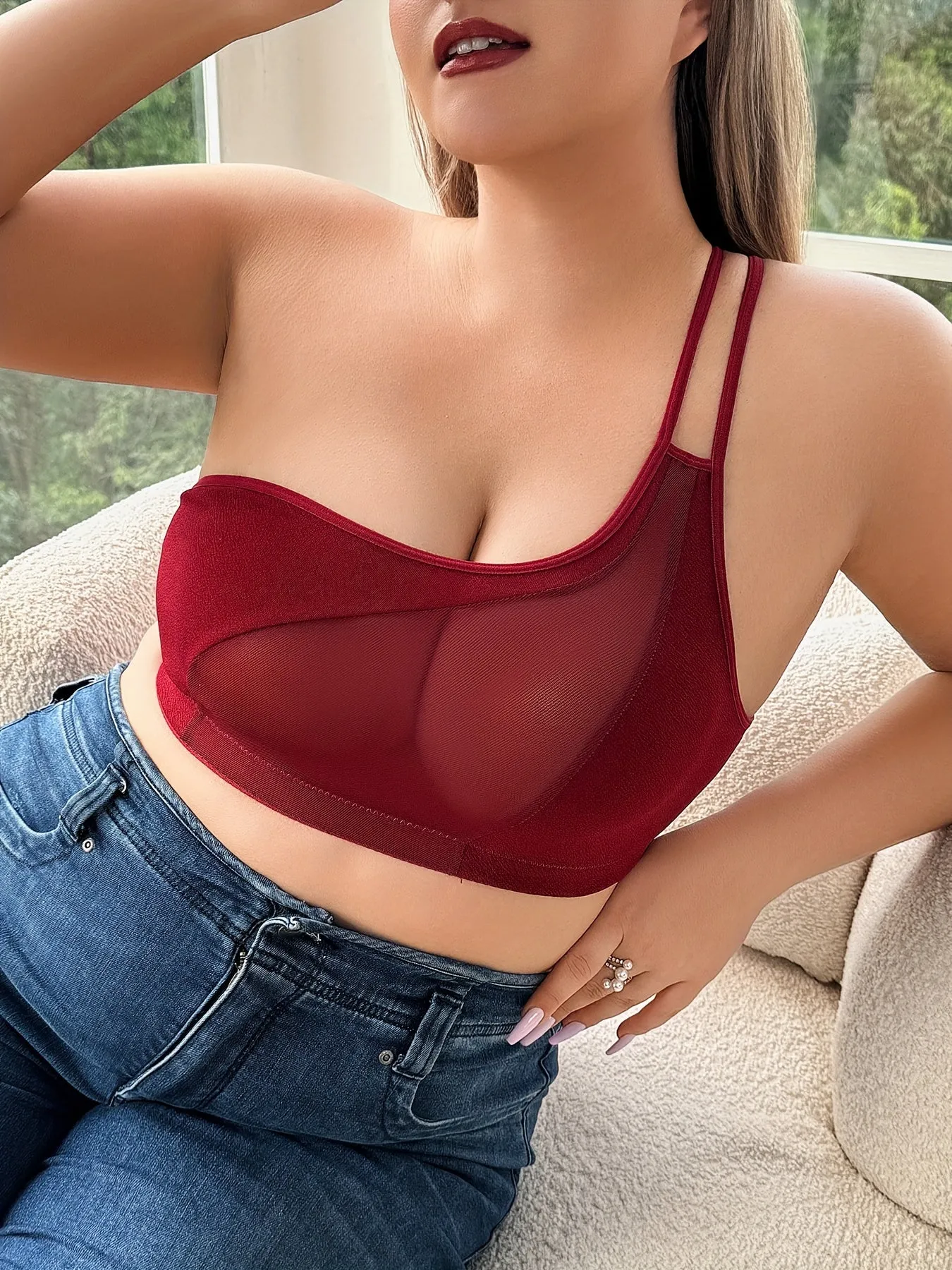 Sultry Comfort Plus Size Coachella Sexy Bra