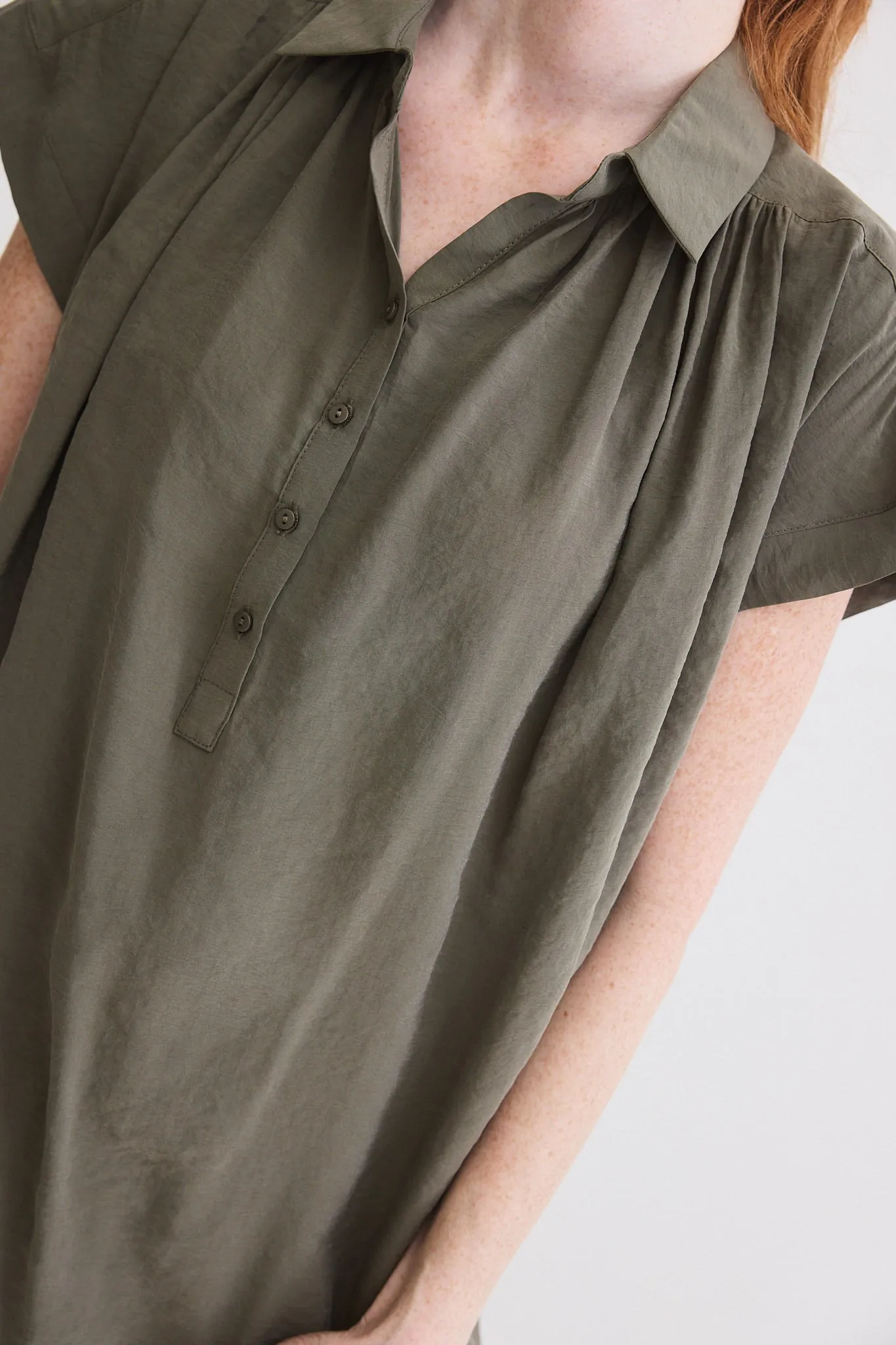 The Nonchalant Oversized Voile Blouse