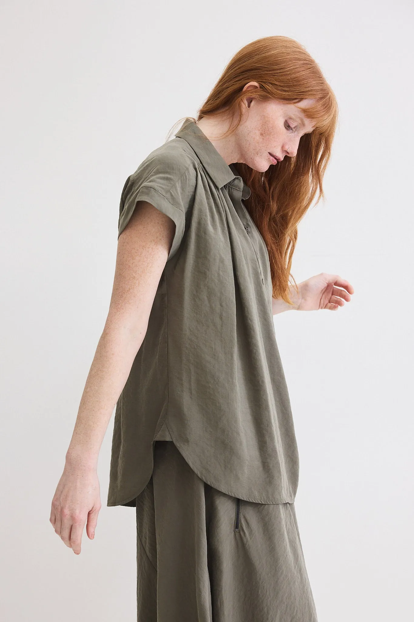 The Nonchalant Oversized Voile Blouse