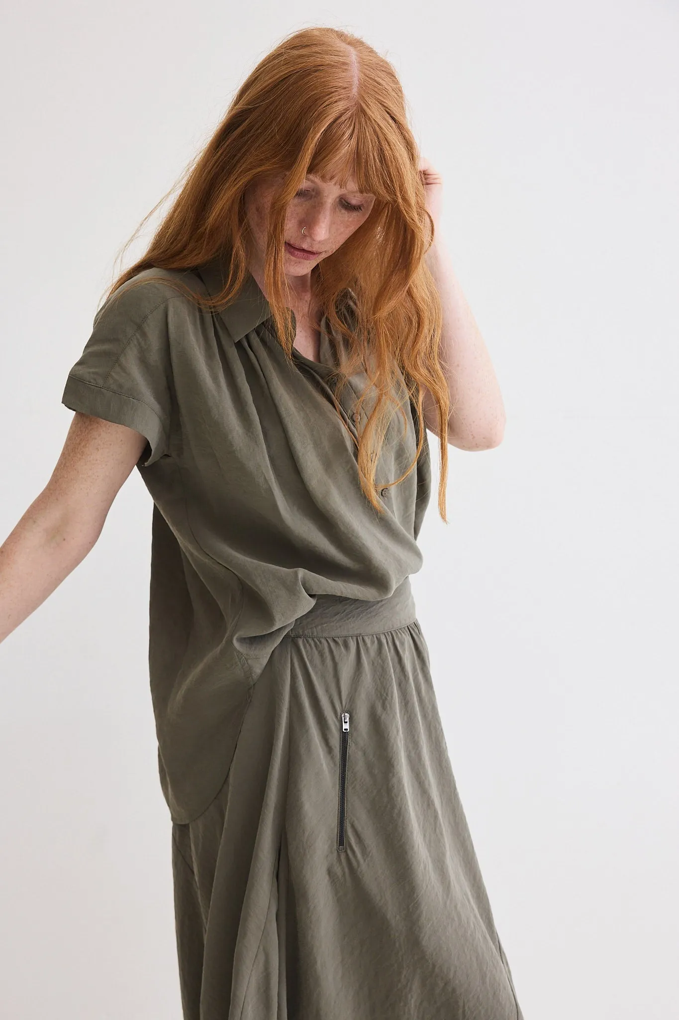 The Nonchalant Oversized Voile Blouse