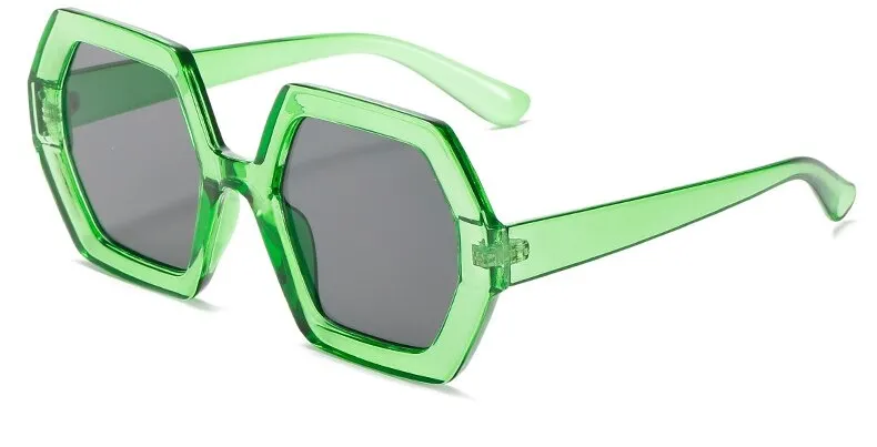 Trendy Oversized Retro Sunglasses