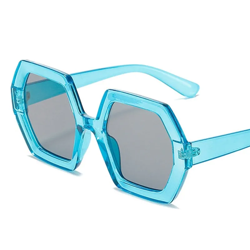 Trendy Oversized Retro Sunglasses