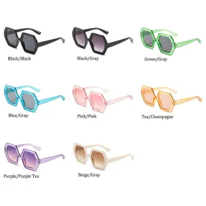 Trendy Oversized Retro Sunglasses